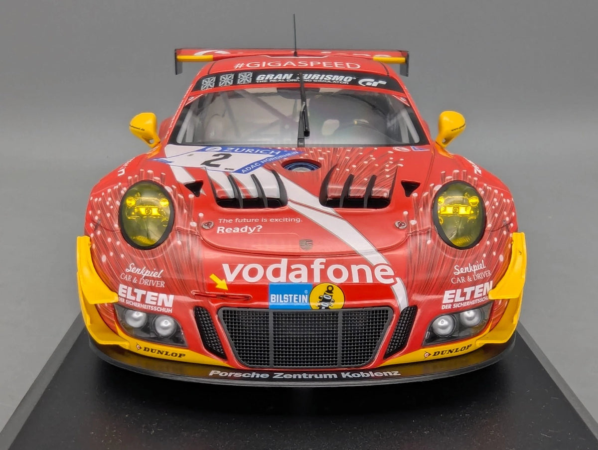 Modellautos 1:18 Minichamps Porsche 911 GT3 R 24h Nürburgring 2018 #2 OVP