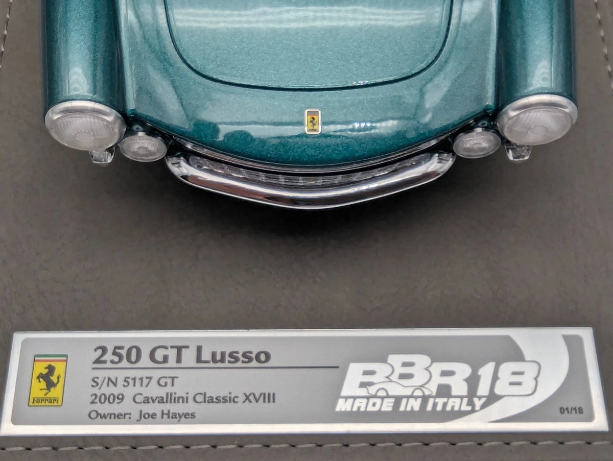 Modellautos 1:18 BBR Ferrari 250 GT Lusso S/N 5117 GT 2009 Ltd 01/18 mit OVP