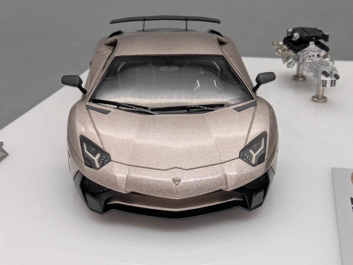 Eidolon Make Up 1:43 Lamborghini Aventador LP750-4 SV 2015 Engine Set 08/30 OVP