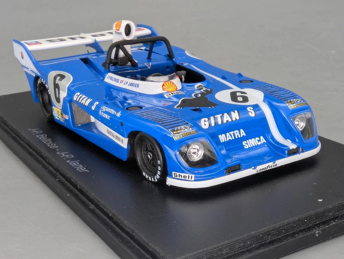 Modellautos 1:43 Spark S9446 Matra MS 680 24h Le Mans 1974 #6 mit OVP
