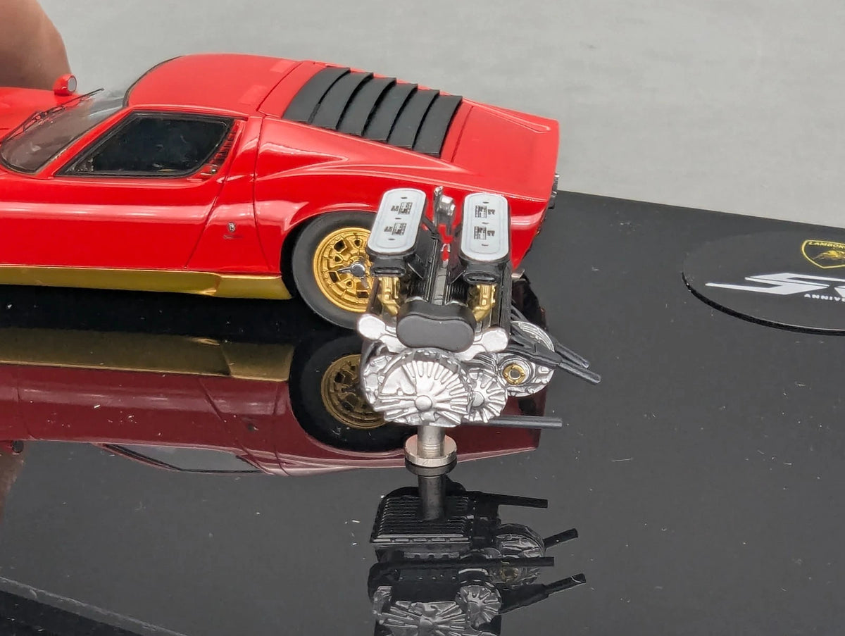 Eidolon Make Up 1:43 Lamborghini Miura P400 1967 Red Engine Set mit OVP