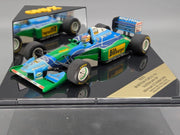 Modellautos 1:24 Onyx 5025 Bentton Ford B194 Australian GP #5 Schumacher Vitrine