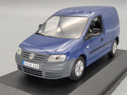 Modellautos 1:43 Minichamps Volkswagen VW Caddy Dunkelblau mit Dealer OVP