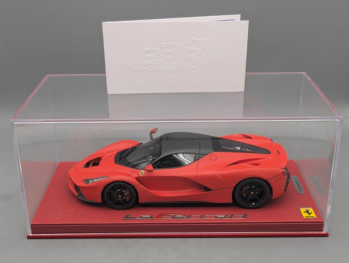 Modellautos 1:18 BBR Ferrari LaFerrari Red SF90 Matt Ltd 14/18 mit Vitrine OVP