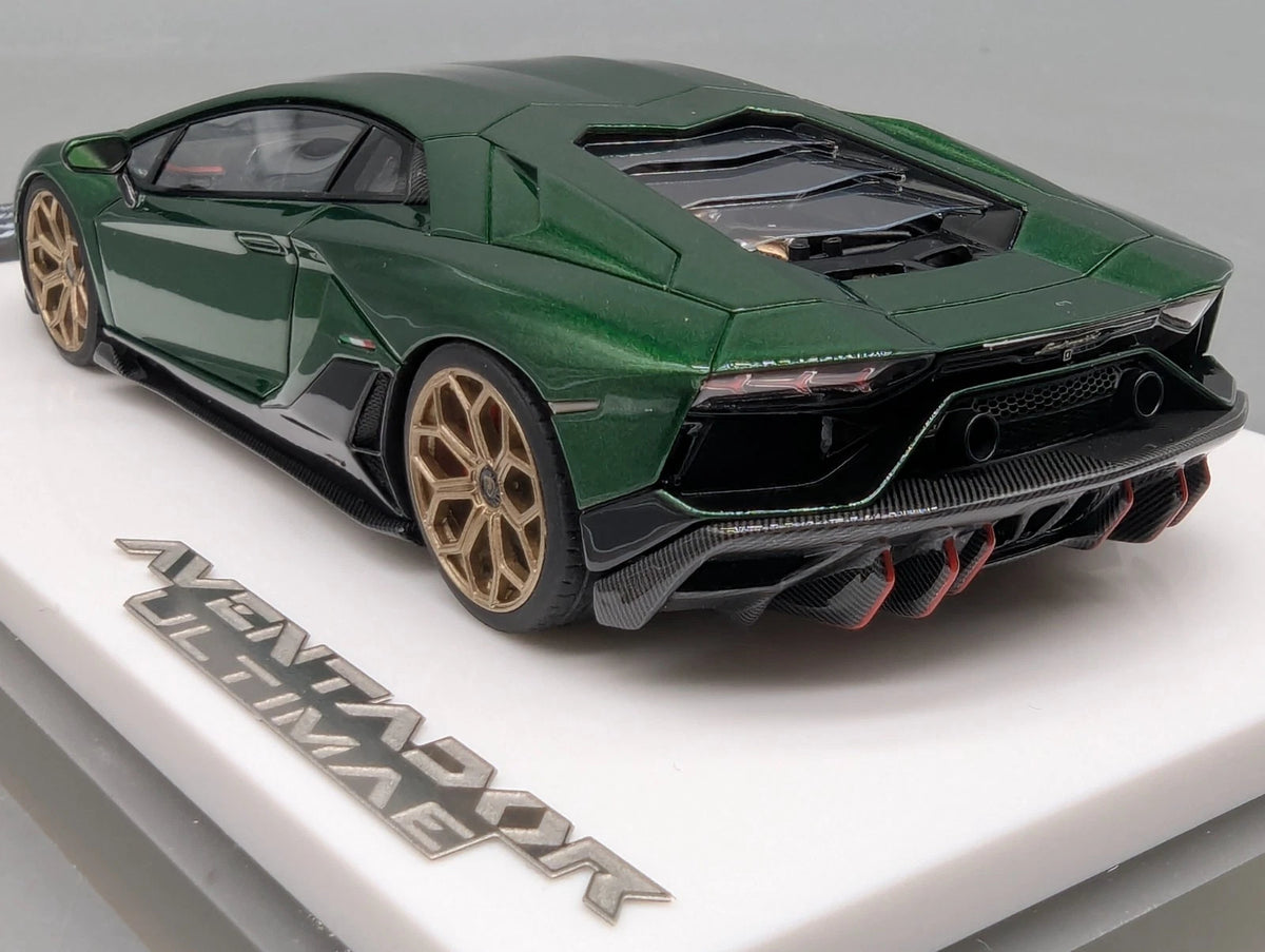 Make Up Japan MUEM 1:43 Lamborghini Aventador LP780-4 Ultimae 2021 02/50 mit OVP
