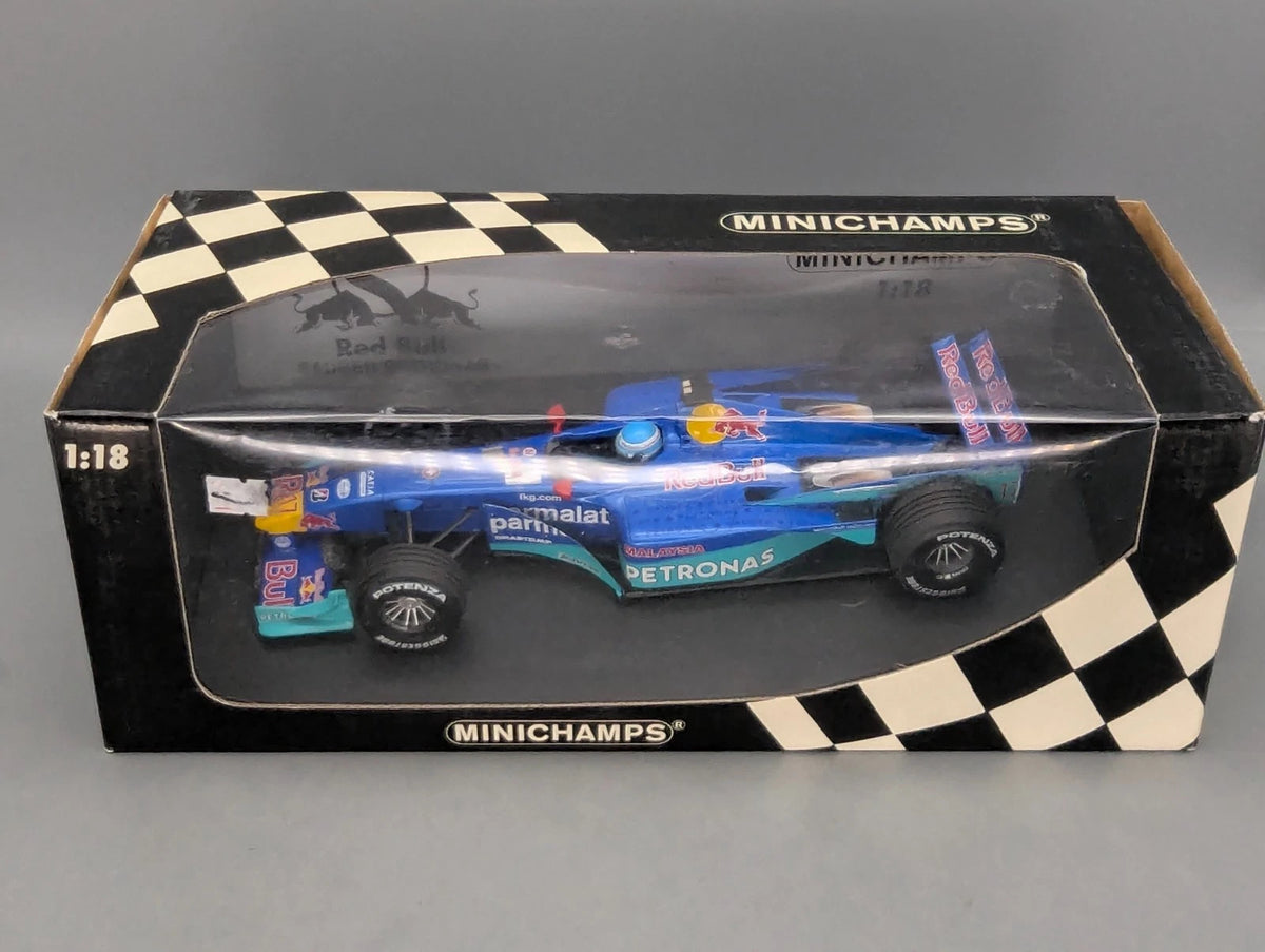 Modellautos 1:18 Minichamps Red Bull Sauber C19 #17 M. Salo mit OVP