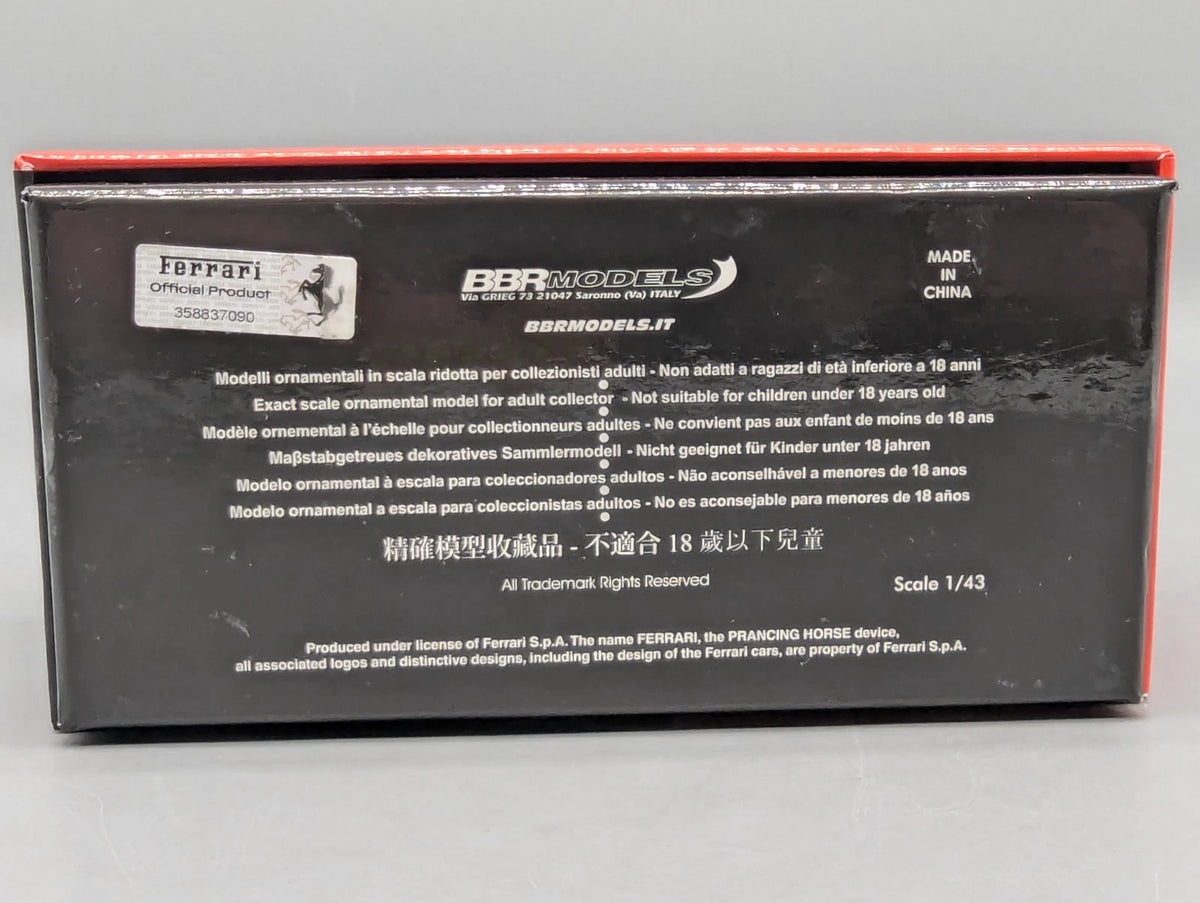 Modellautos 1:43 BBR Concept43 Ferrari 296 GTB Fiorano Limitiert 05/10 mit OVP