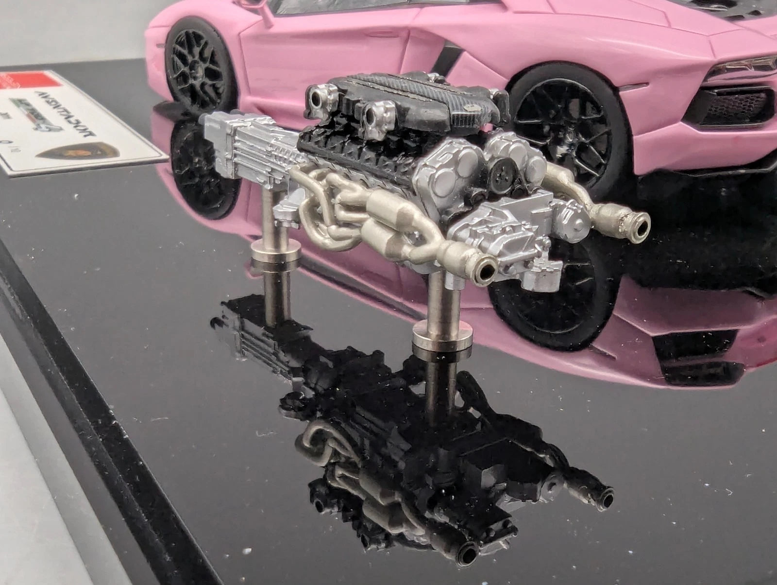 Eidolon Make Up 1:43 Lamborghini Aventador LP700-4 2011 Engine Set 00/10 OVP