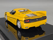 Modellautos 1:43 Hot Wheels Ferrari F50 1995 Gelb mit OVP