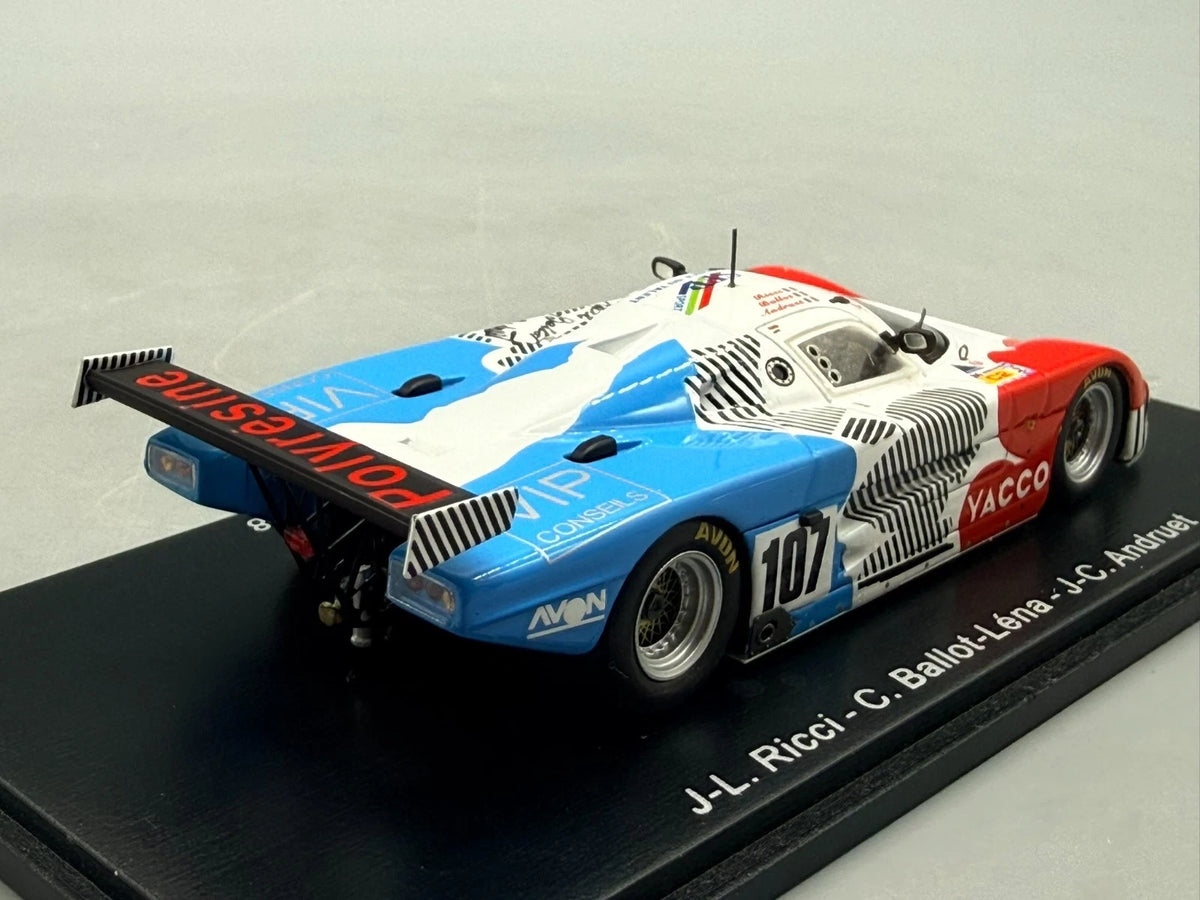 Modellautos 1:43 Spark Spice SE 88C - 24h Le Mans 1988 #107 + OVP
