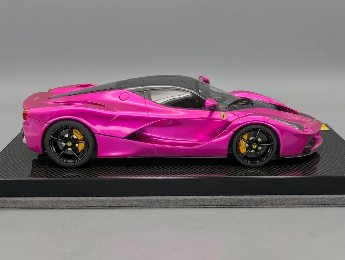 Modellautos 1:18 BBR Ferrari LaFerrari Pink Flash Ltd 04/05 OVP