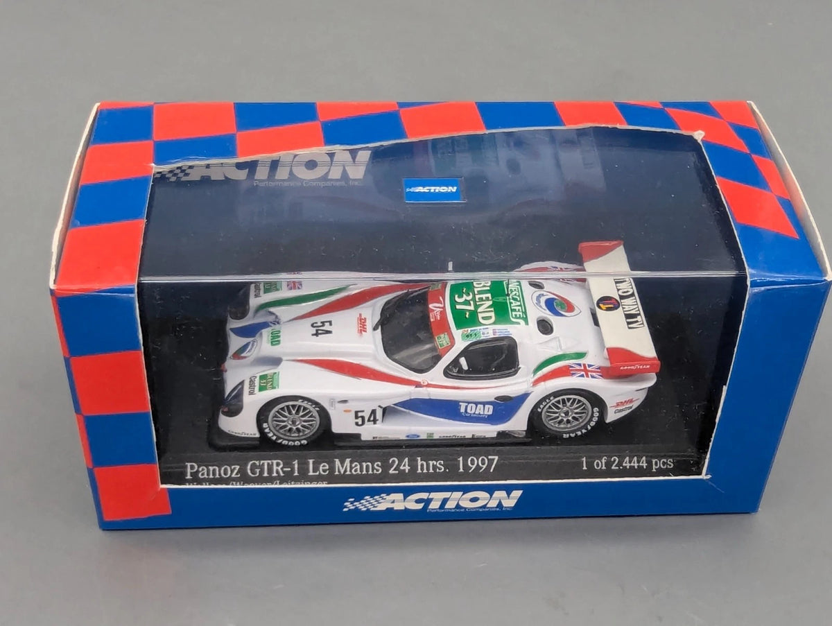 Modellautos 1:43 Action Panoz GTR-1 24h Le Mans 1997 Team DPR #54 mit OVP