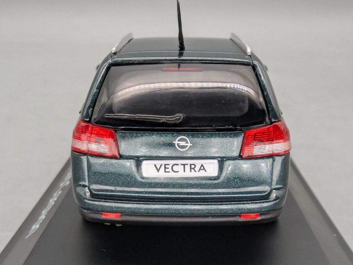 Modellautos 1:43 Schuco Opel Vectra Caravan Dunkel Grün Metallic mit Dealer OVP