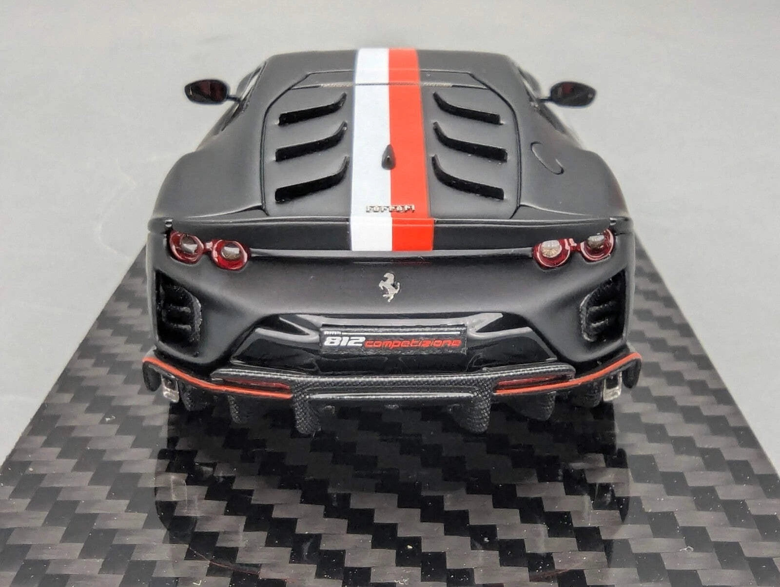 Modellautos 1:43 BBR Concept43 Ferrari 812 Competizione Nero Ltd 04/20 mit OVP