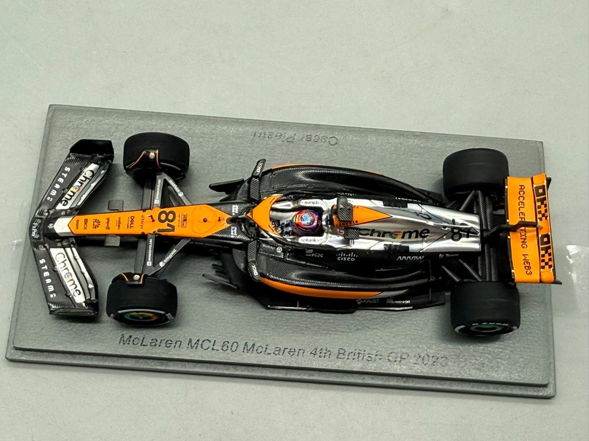 Modellautos 1:43 Spark McLaren MCL60 McLaren 4th British GP 2023 mit OVP