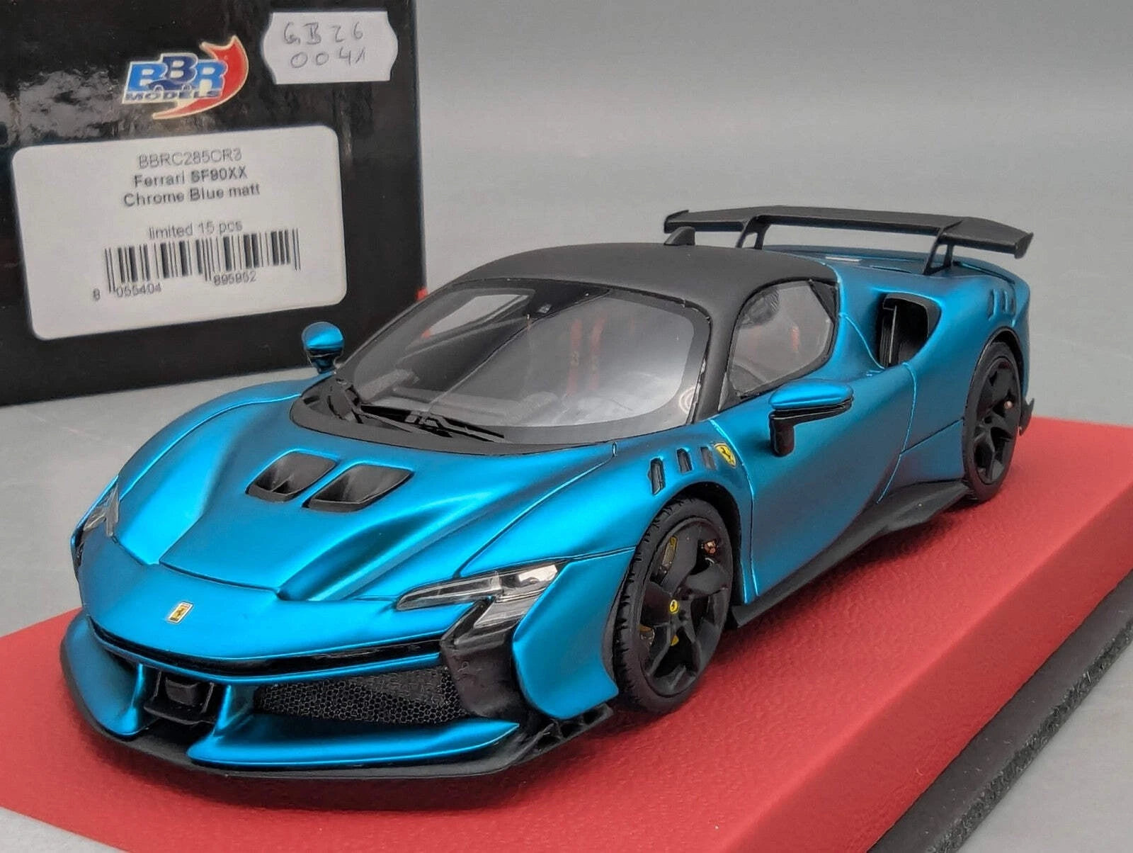 Modellautos 1:43 BBR Concept43 Ferrari SF90XX Stradale C Matt Blue Ltd 07/15 OVP