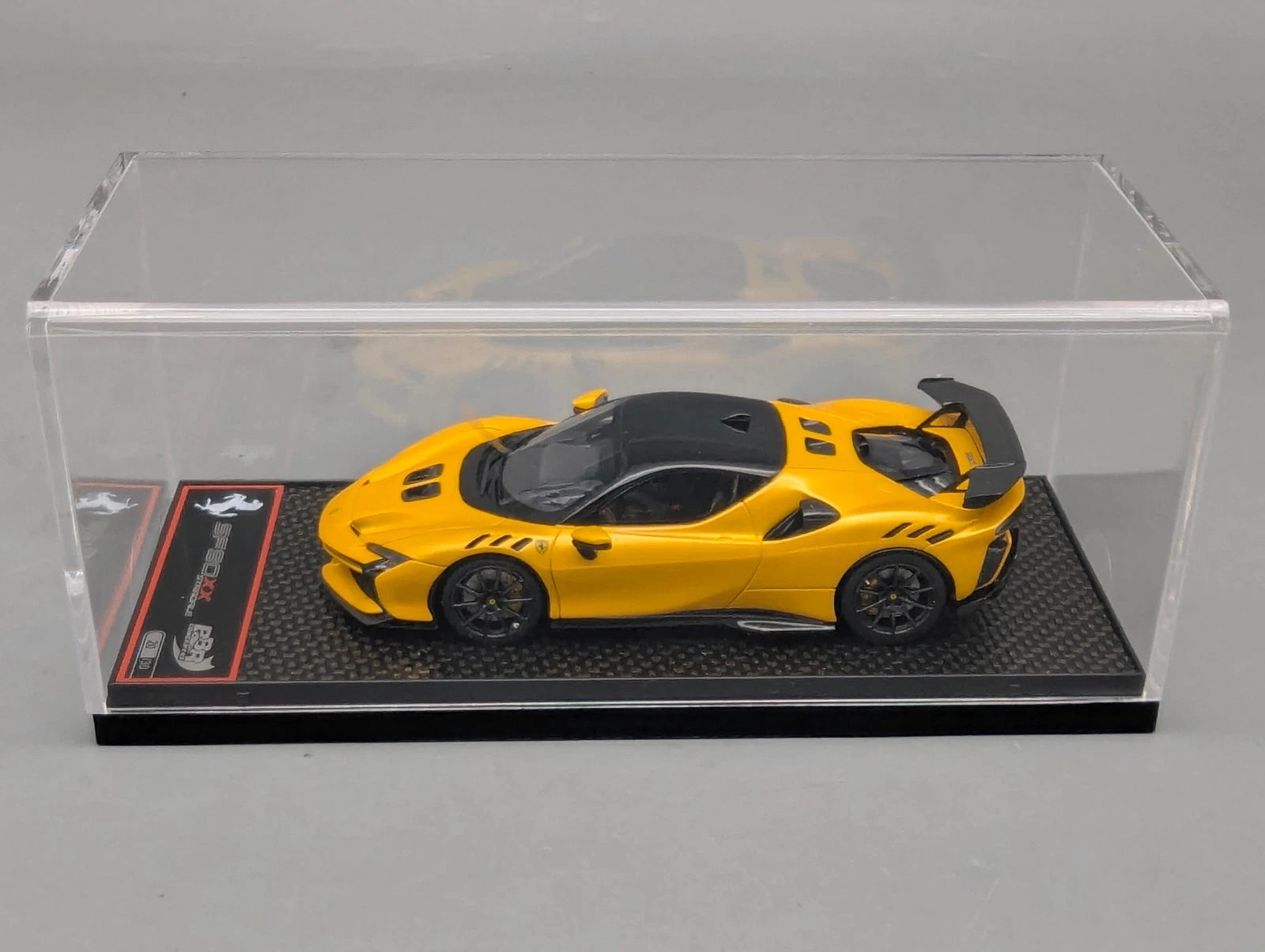 Modellautos 1:43 BBR Concept43 Ferrari SF90 XX Stradale Ltd 20/30 Giallo mit OVP