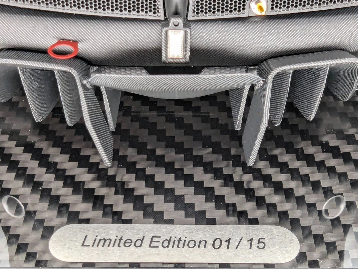 Modellautos 1:18 BBR Ferrari FXX EVO Matt Black Ltd 01/15 Stck in OVP