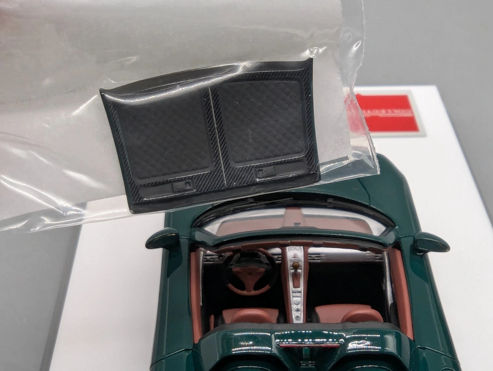 Eidolon Make Up 1:43 Porsche Carrera GT 2004 Rear Wing Up Ltd 70/80 Stck mit OVP