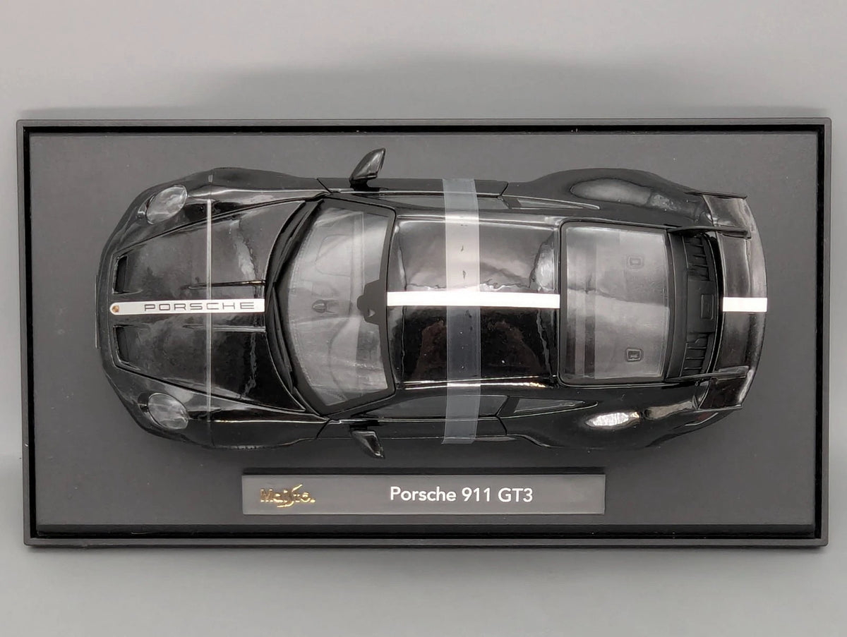 Modellautos 1:18 Maisto Porsche 911 GT3 Schwarz mit OVP