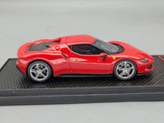 Modellautos 1:43 BBR Concept43 Ferrari 296 GTB Rosso Corsa 322 Ltd 222/300 OVP