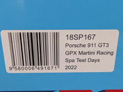 Modellautos 1:18 Spark Porsche 911 GT3 R GPX Spa 2022 #221 Lietz und andere OVP