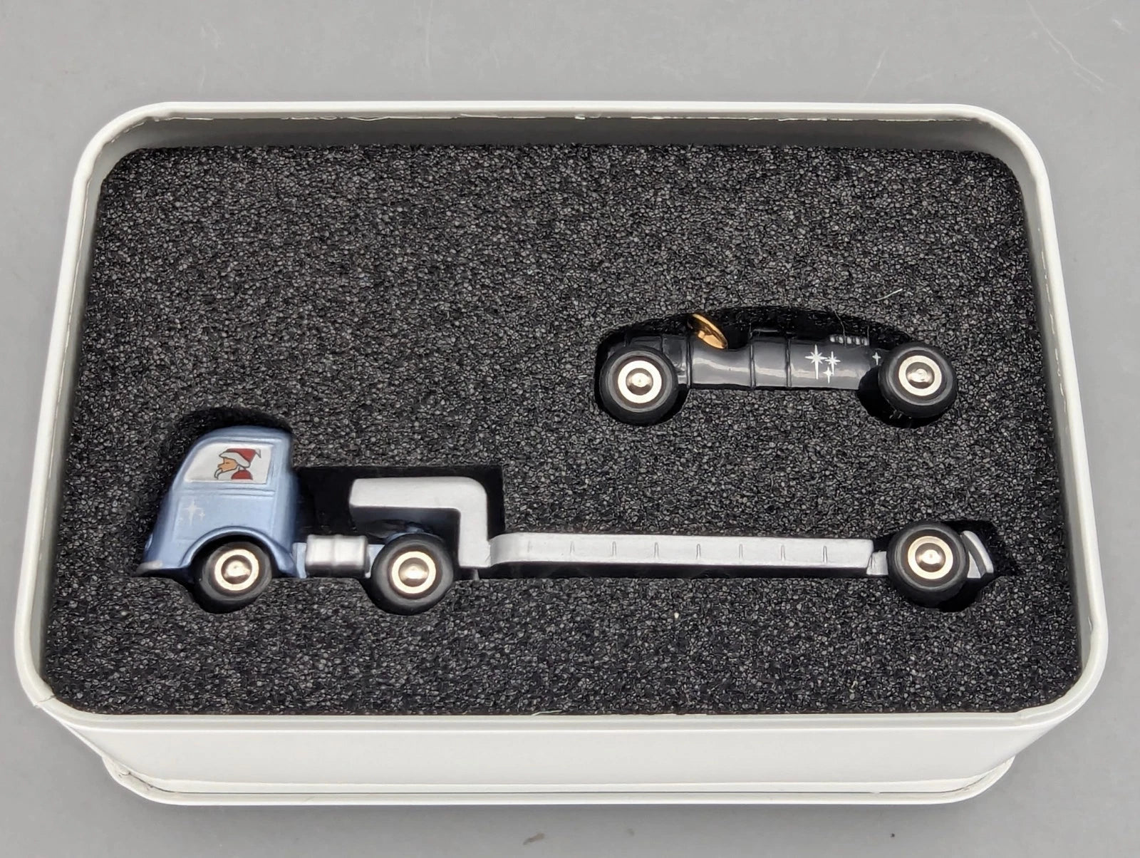 Modellautos 1:90 Schuco Piccolo Christmas Weihnachten 1998 MB Auto Union mit OVP