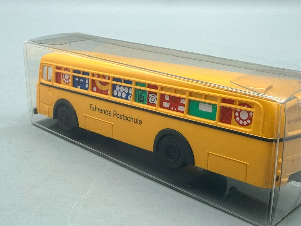 Bus Modelle H0 1:87 Brekina Büssing 6500 T Fahrende Postschule mit OVP