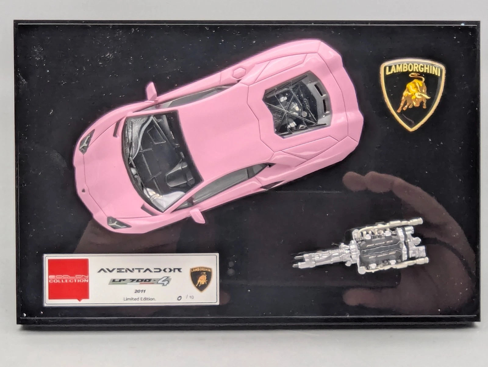Eidolon Make Up 1:43 Lamborghini Aventador LP700-4 2011 Engine Set 00/10 OVP