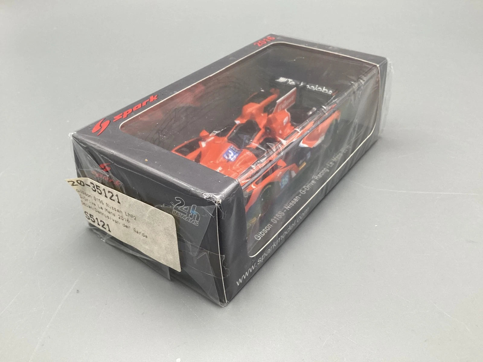 Modellautos 1:43 Spark Gibson 015S Nissan G-Drive LM 2016 #38 OVP ungeöffnet