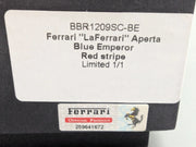 Modellautos 1:12 BBR Ferrari LaFerrari Aperta Blau UNIKAT Ltd. 01/01 Vitrine OVP
