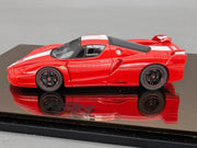 Modellautos 1:43 BBR Ferrari FXX 2006 Rot 005/150 Spiegelplatte Vitrine OVP