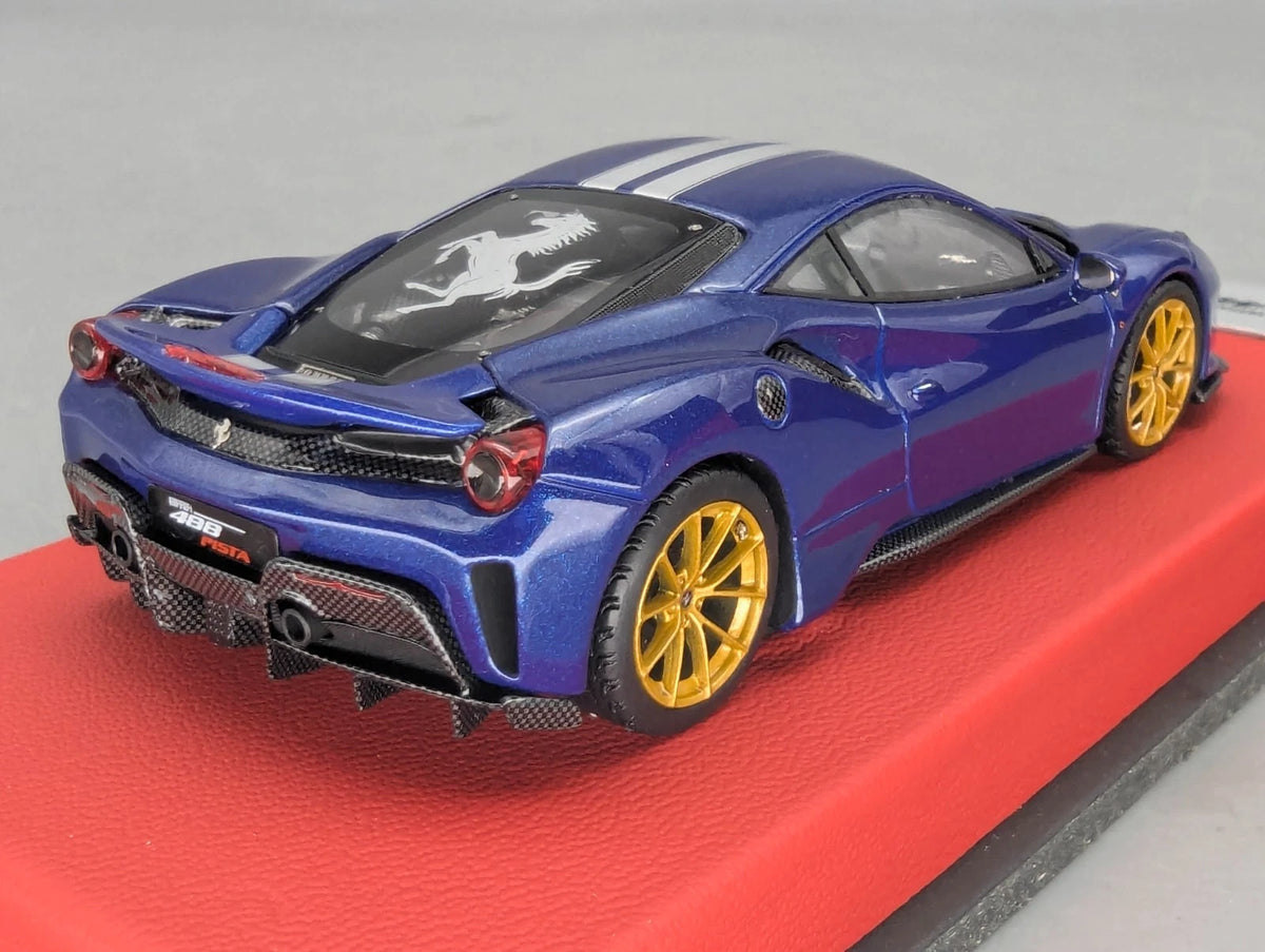 Modellautos 1:43 BBR Concept43 Ferrari 488 Pista LHD Garage Leirer CH 01/20 OVP
