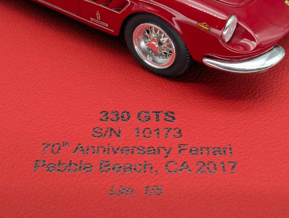 Modellautos 1:43 BBR Ferrari 330 GTS 70th Annivers. 2017 Limited 01/05 mit OVP