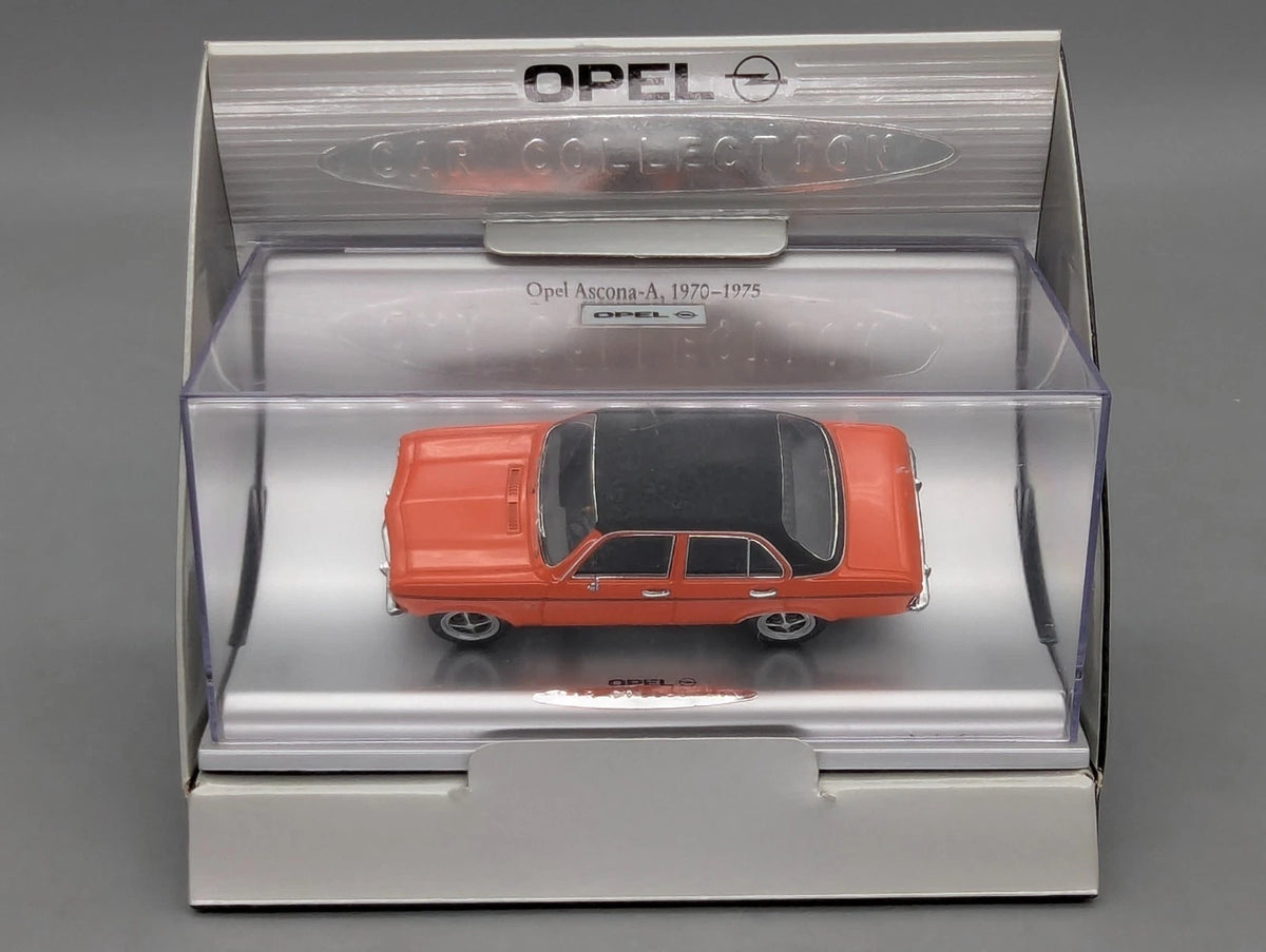 Modellautos 1:43 Ixo PCT Opel Car Collection Opel Ascona-A 1970 Dealer OVP