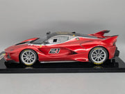 Modellautos 1:12 BBR Ferrari FXX-K 2014 Car #21 Rosso Fuoco Ltd 03/10 OVP