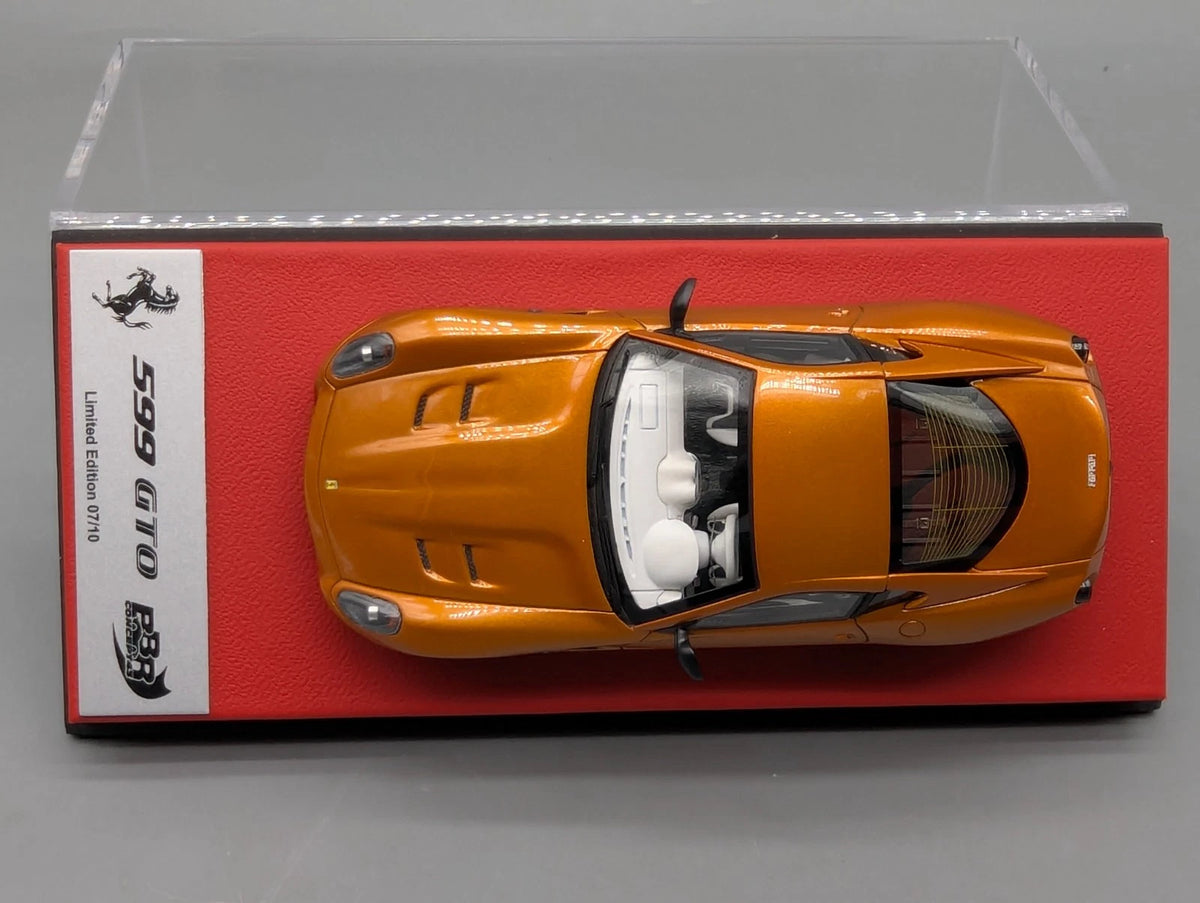 Modellautos 1:43 BBR Concept43 Ferrari 599 GTO Orange Gloss 07/10 in OVP