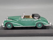 Modellautos 1:43 Minichamps Mercedes Benz 300 S Cabrio Softtop Offen Grün OVP
