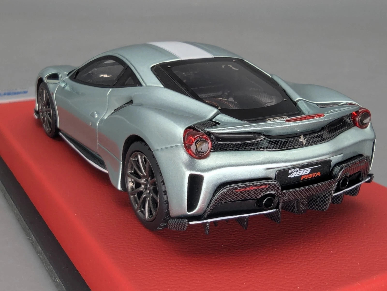 Modellautos 1:43 BBR Concept43 Ferrari 488 Pista RHD 2019 Verde France 17/20 OVP