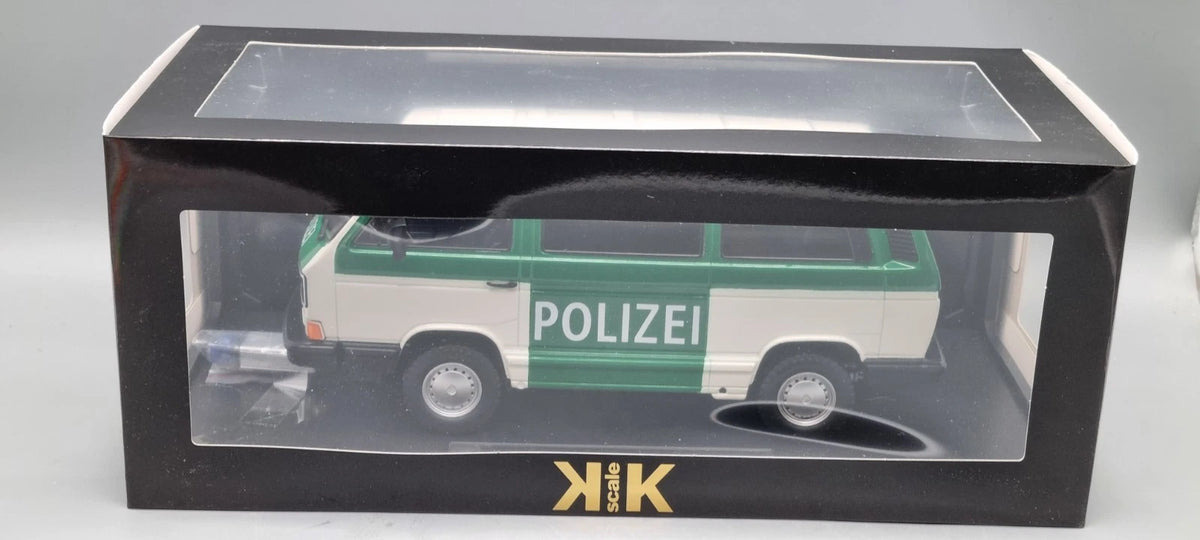 Modellautos 1:18 KK Scale VW Bus T3 Syncro Polizei OVP