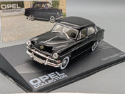 Modellautos 1:43 Ixo für Eaglemoss Opel Collection Kapitän '54 mit Vitrine