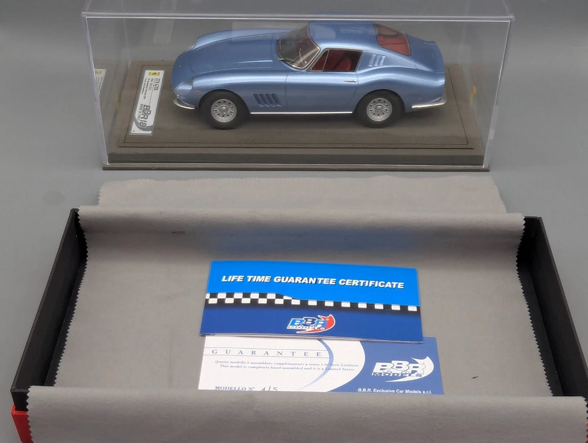 Modellautos 1:18 BBR Ferrari 275 GTB 1965, S/N 7523 Version 2009 Ltd 01/05 OVP