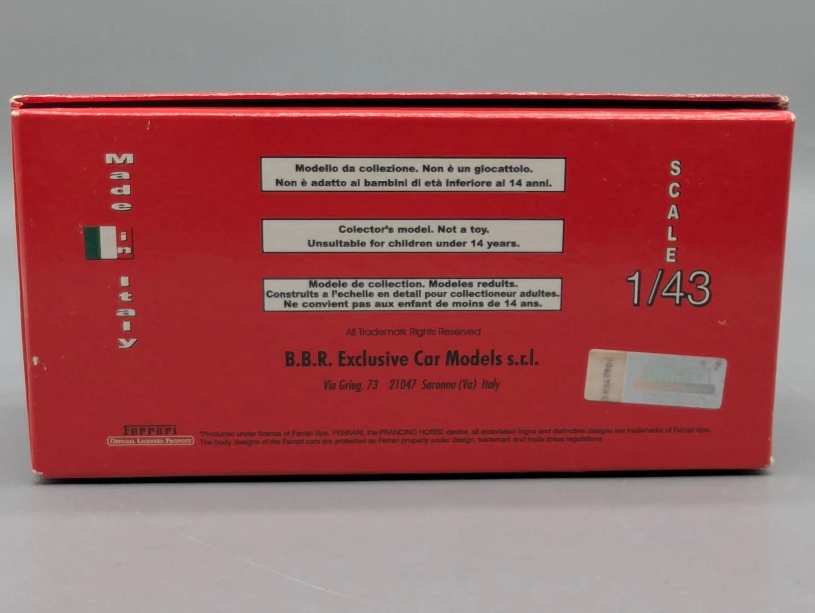 Modellautos 1:43 BBR Ferrari 212 Inter Pininfarina 1952 Blau Ltd 039/200 mit OVP