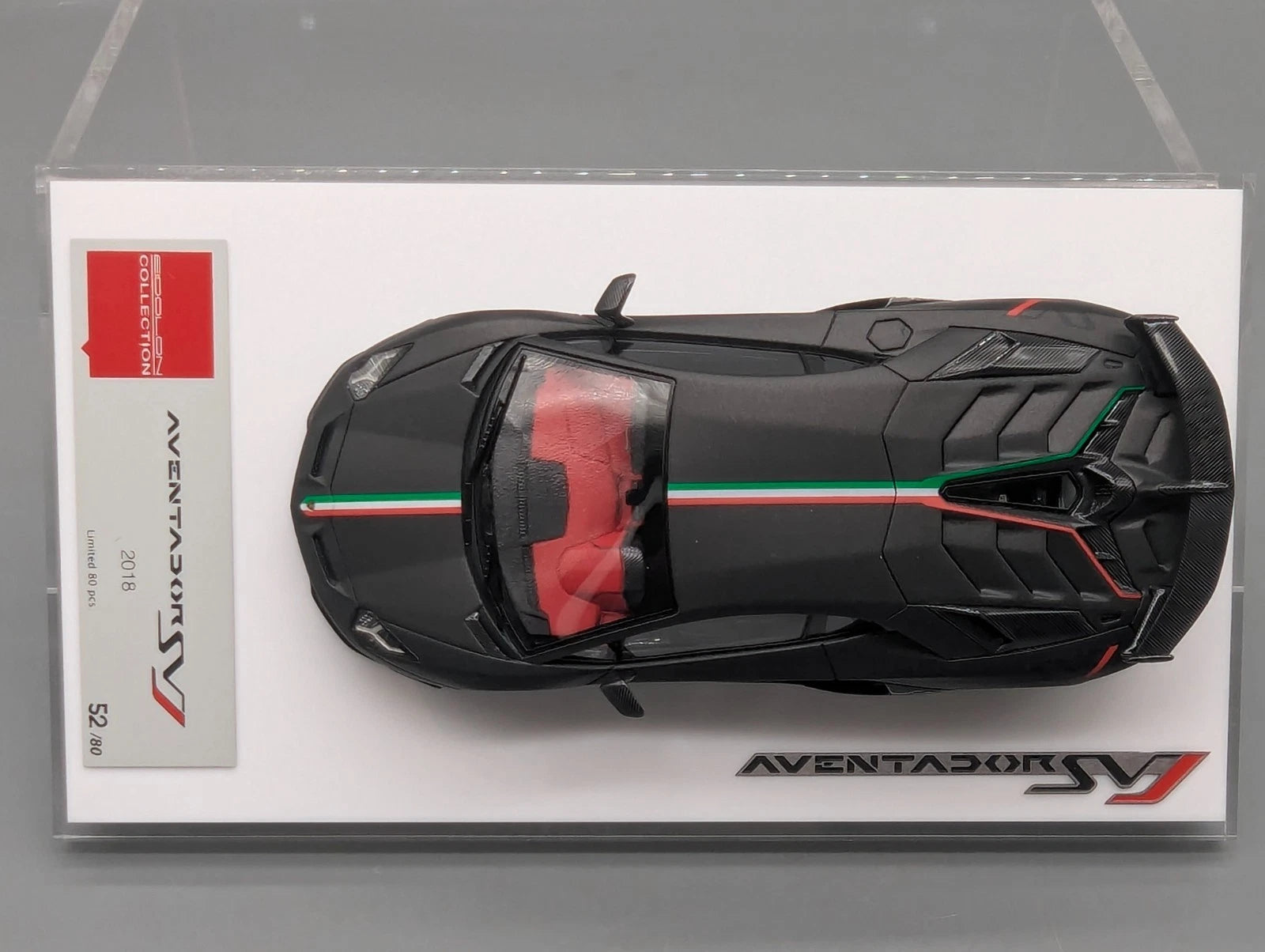 Eidolon Make Up 1:43 Lamborghini Aventador SVJ 2018 Limited 52/80 Matte Gray OVP
