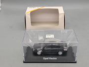 Modellautos 1:43 Schuco Opel Vectra GTS Schwarz mit Dealer OVP