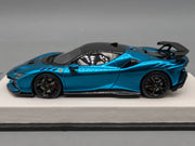 Modellautos 1:43 BBR Concept43 Ferrari SF90XX Stradale Chrome Blue Ltd 04/15 OVP