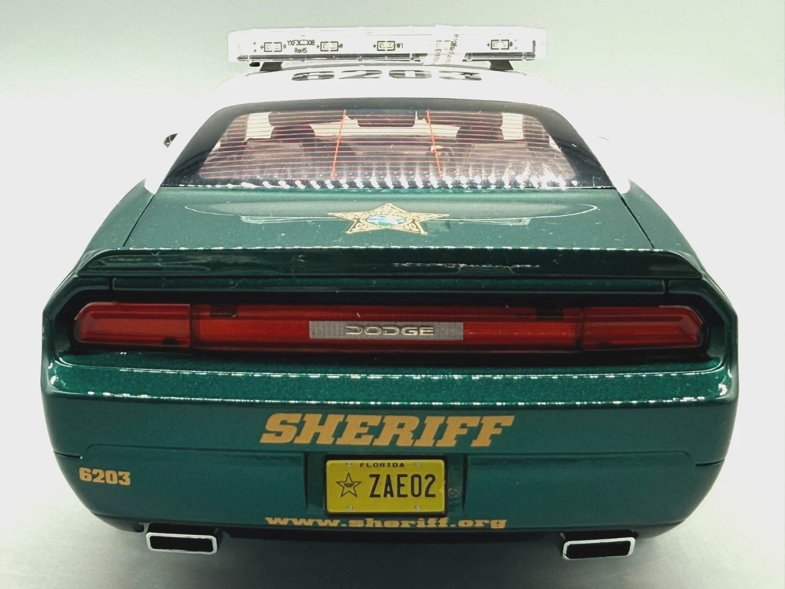 Modellautos 1:18 ACME Dodge Challenger 2009 Broward County limitiert mit OPV