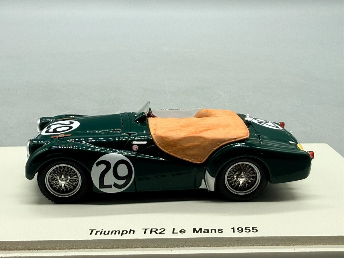 Modellautos 1:43 Spark Triumph TR2 Le Mans 1955 #29 + OVP