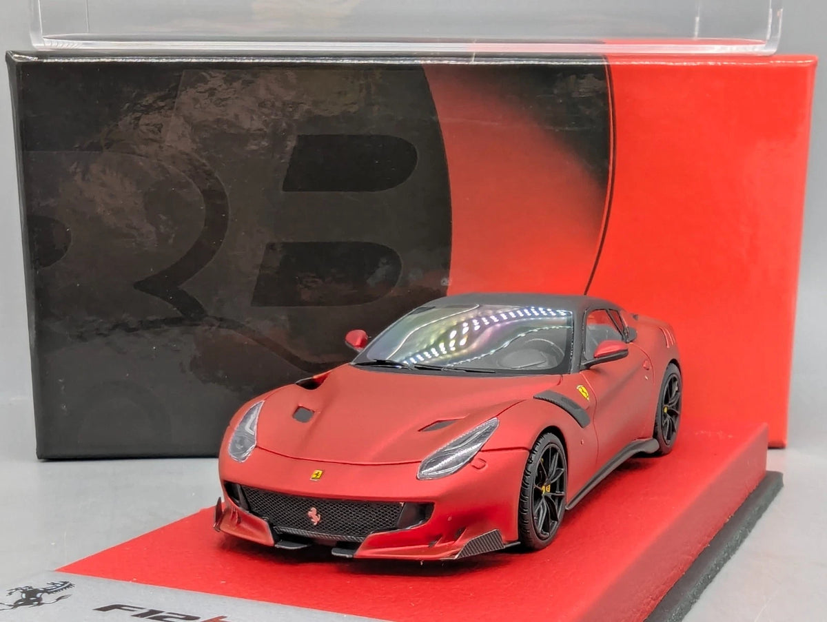 Modellautos 1:43 BBR Concept43 Ferrari F12 TdF Rosso Magma Matt 04/10 mit OVP