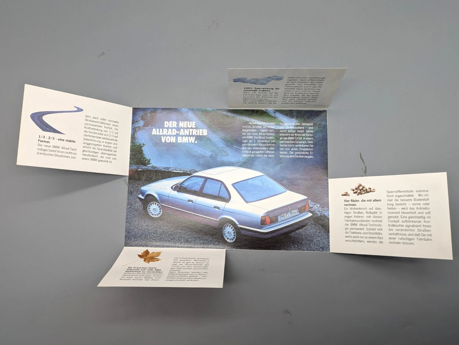 Modellauto 1:87 Herpa BMW 525ix "Idee mit besonderer Haftung" mit OVP
